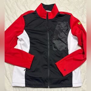 Mens authentic 100% Ferrari jacket size XL ( fit size L ) new with out tag